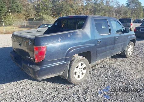 2009 Honda Ridgeline Rts из США, поврежденный, VIN 5FPYK16469B102860